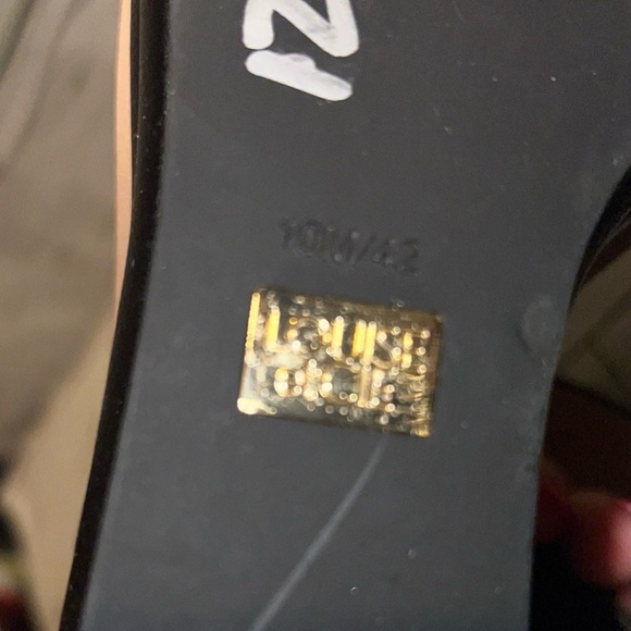 Women's Louise et Cie Rhory Wedge Slingback Leather Strap Platform Sandals 10M - Picture 6 of 6